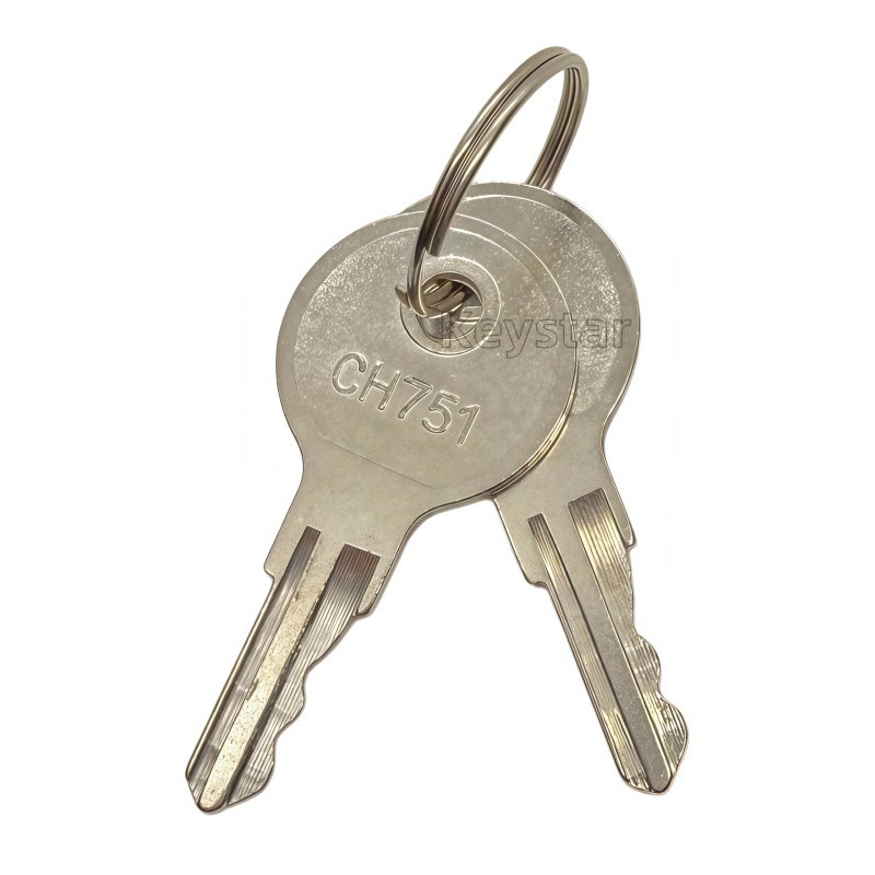 Heavy Equipment Keys Master Set - 5 шт. универсальных медных заготовок ключей
