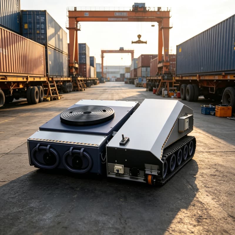 Heavy Equipment Yard - Внедорожная электрическая транспортная тележка грузоподъемностью 30