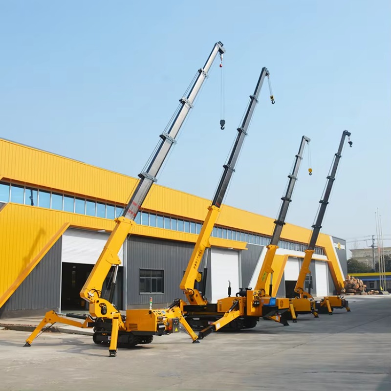 Heavy Equipment For Construction - 8-тонный гидравлический мини-кран-паук на гусеничном ходу