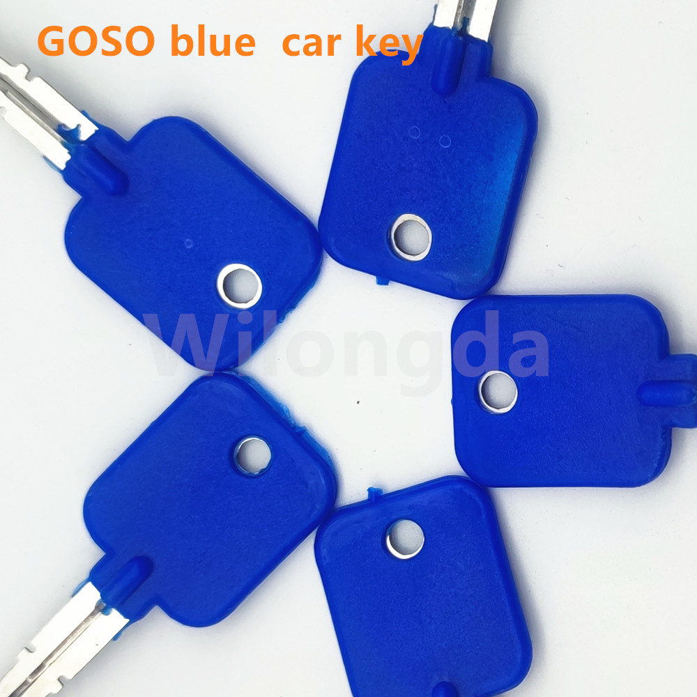 5 шт./лот GOSO крестовый замок – обзор и цена Heavy Equipment Keys Master Set