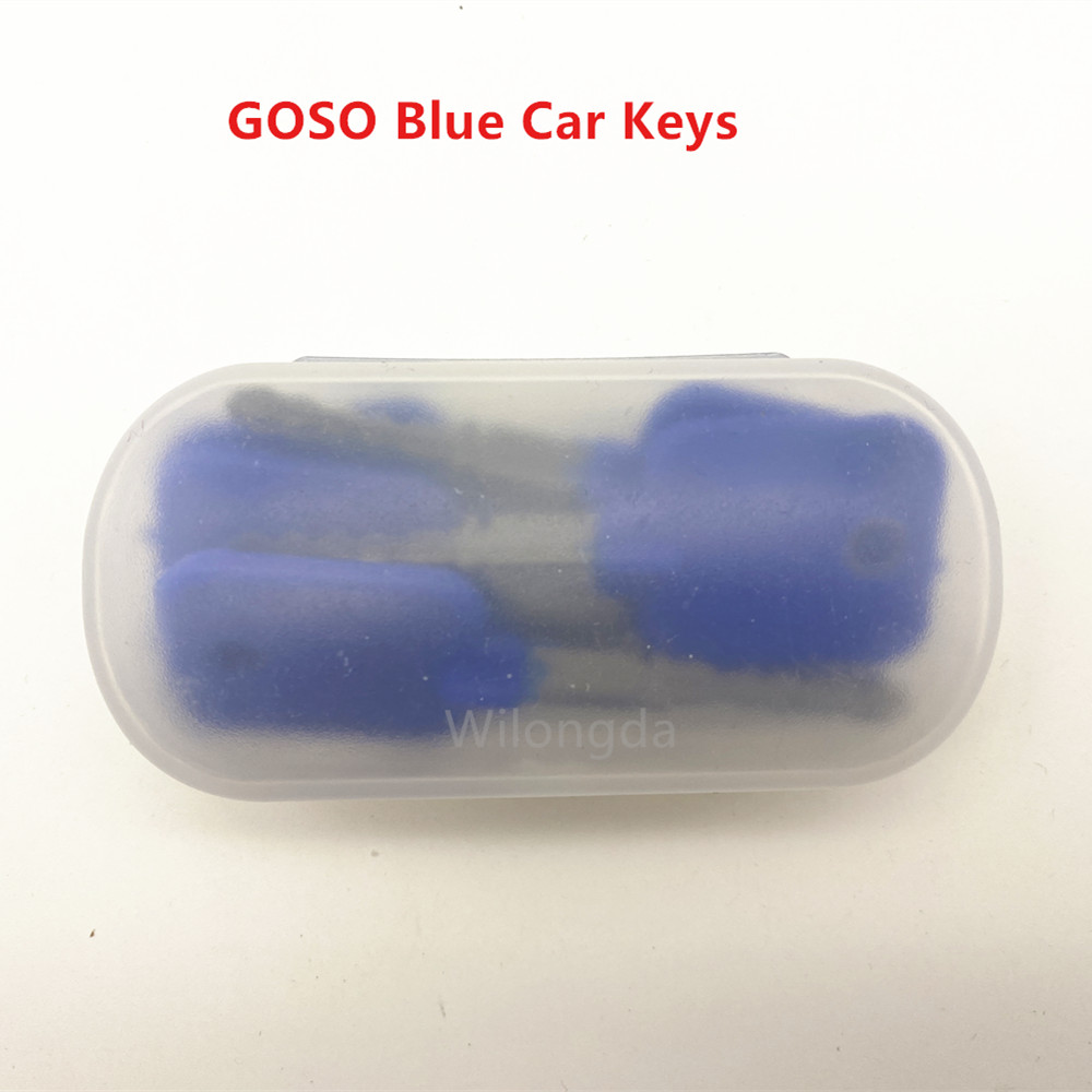 5 шт./лот GOSO крестовый замок – обзор и цена Heavy Equipment Keys Master Set
