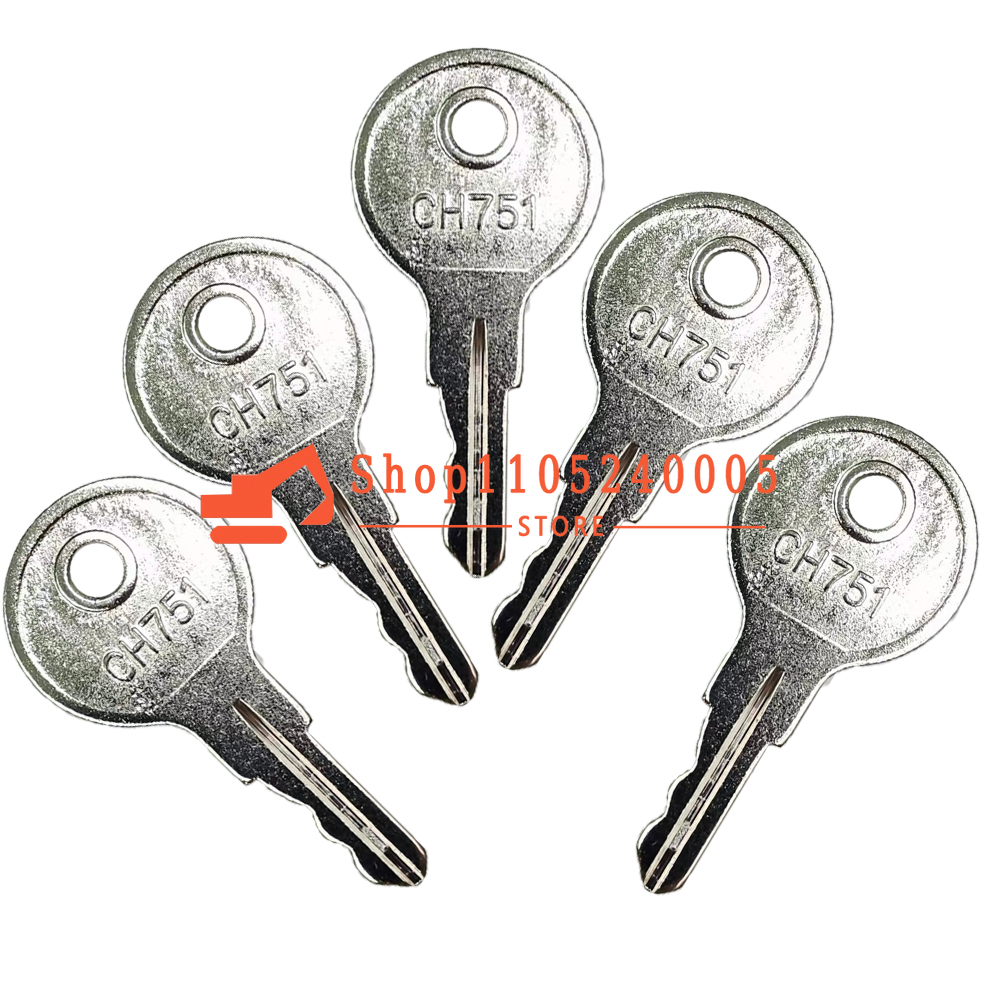 20/10/5/1 шт. CH751, новые уни – обзор и цена Heavy Equipment Keys Master Set