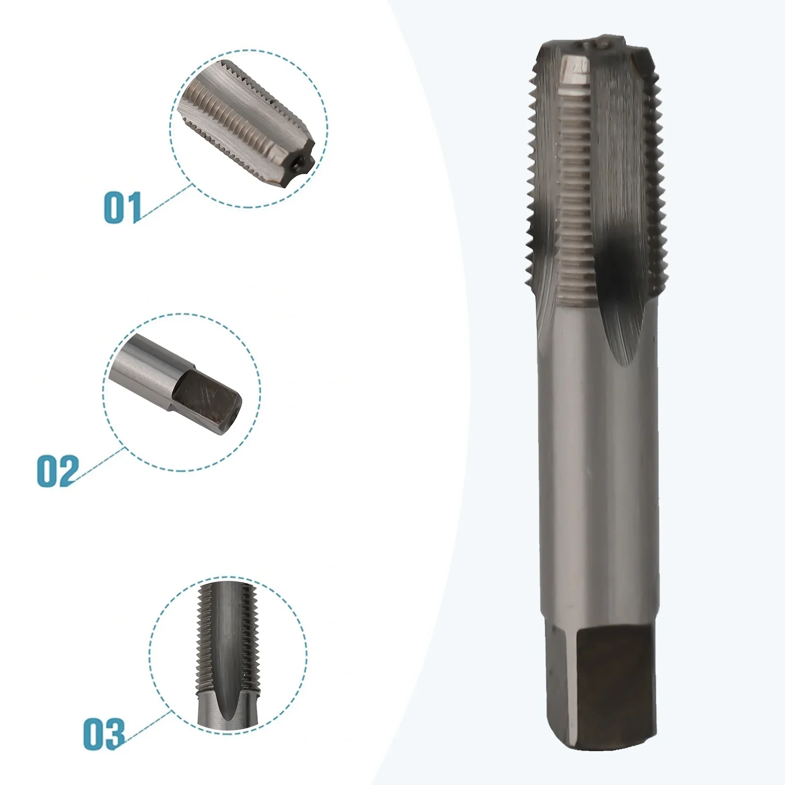 1/8-27 NPT метчик из быстрореж – обзор и цена Pipe Threading Machine